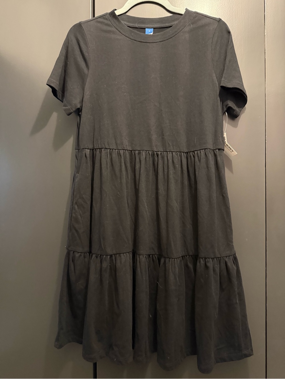 Old Navy 100% Cotton Tiered Mini Swing Dress - Picture 2 of 8